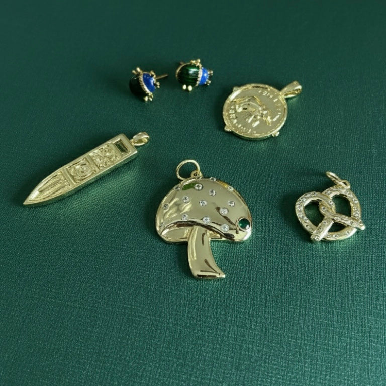 German pretzel charm