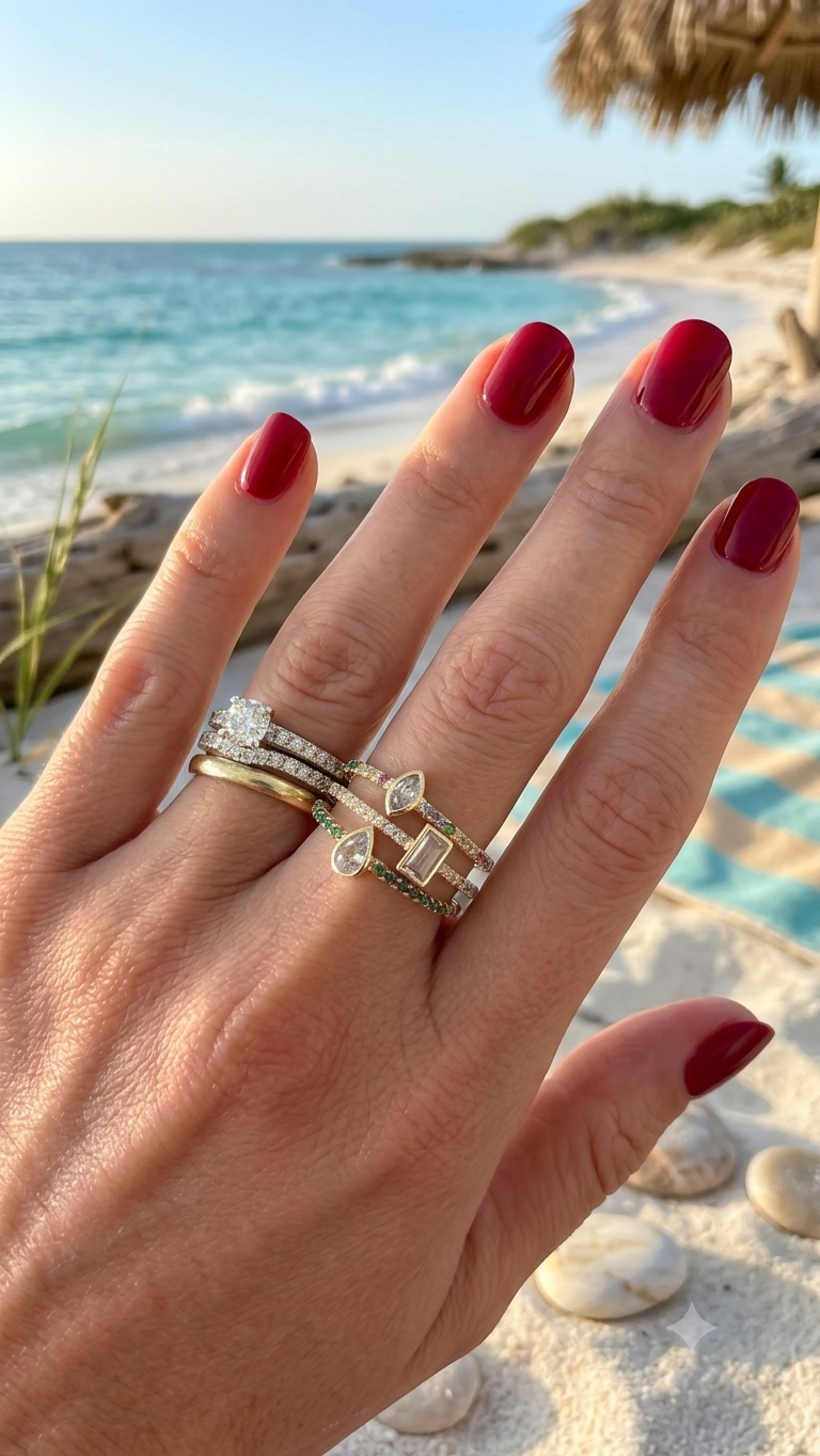 Triple thin rings