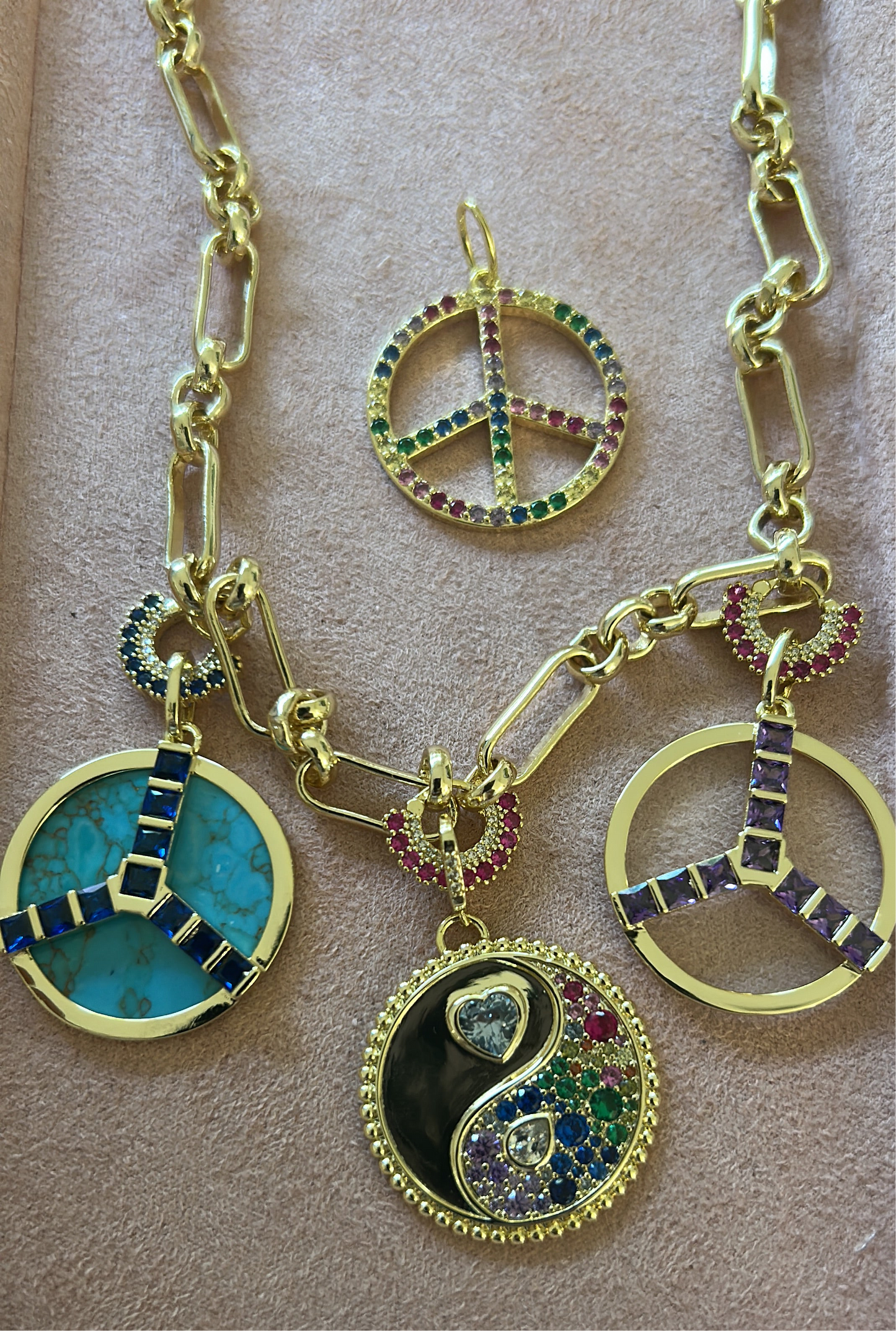 Clementine chain with push ring