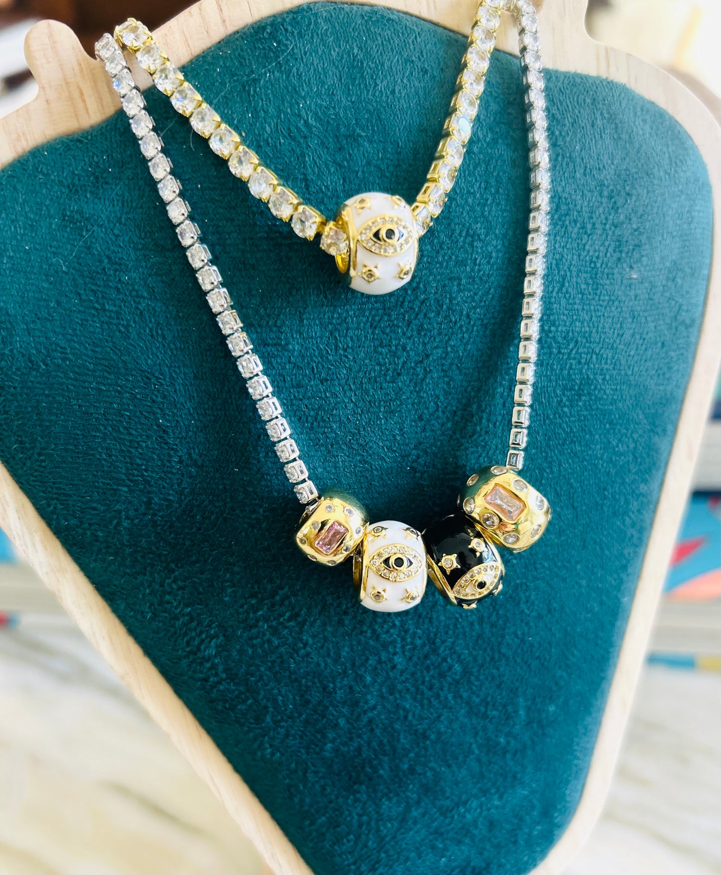 Tennis Cz Stone Necklace