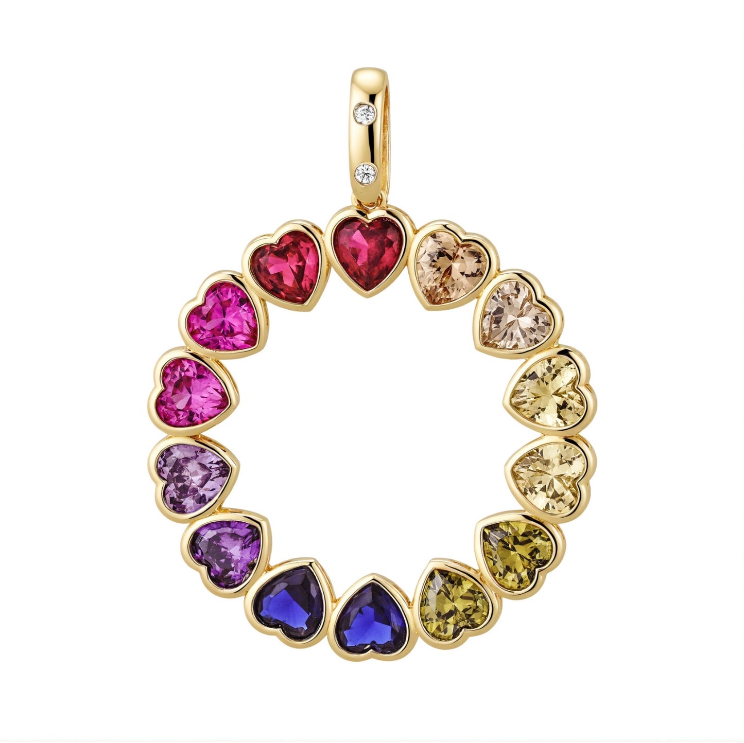 The circle of love pendant