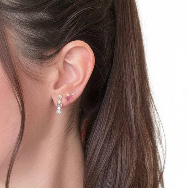 Geometric earrings