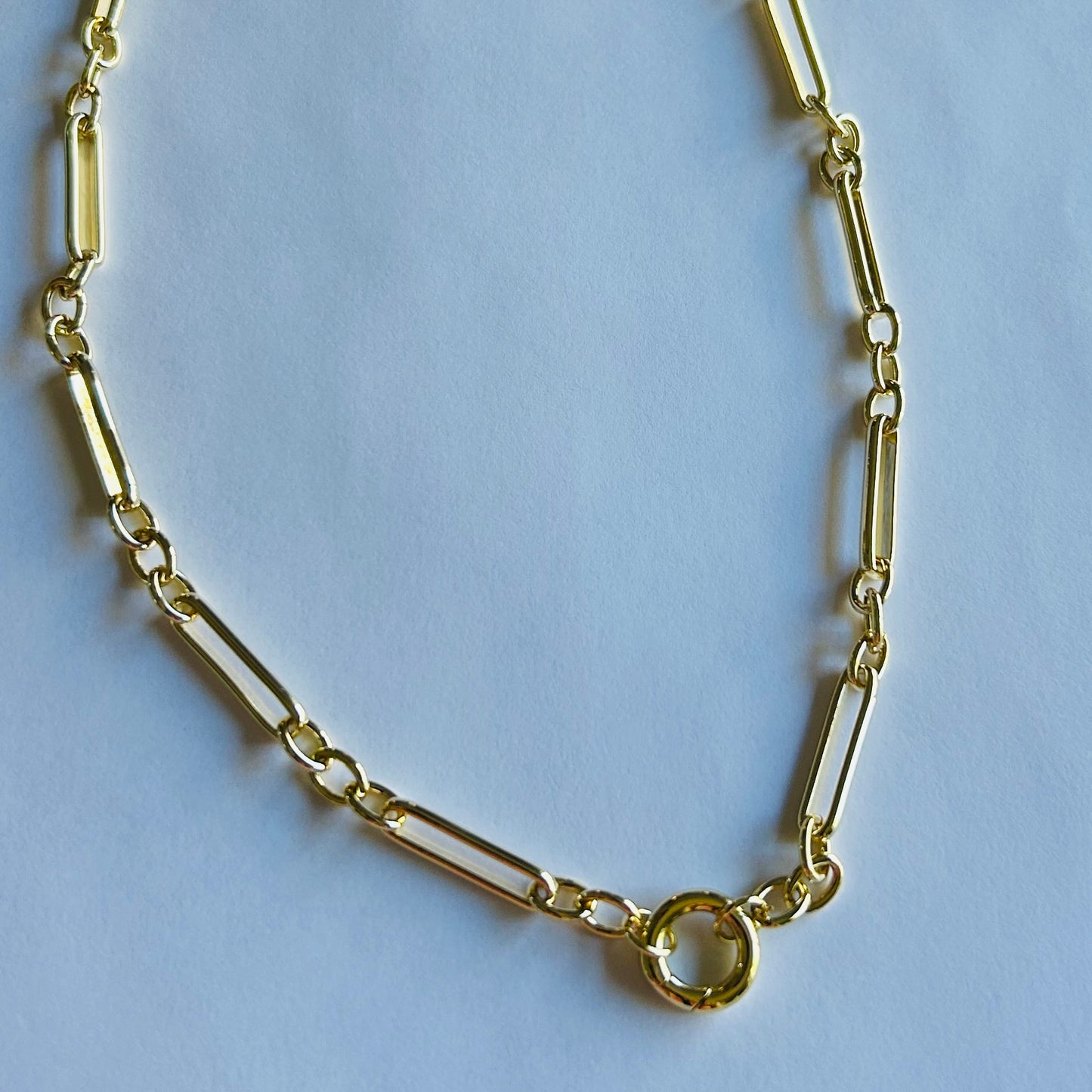 Clementine chain with push ring