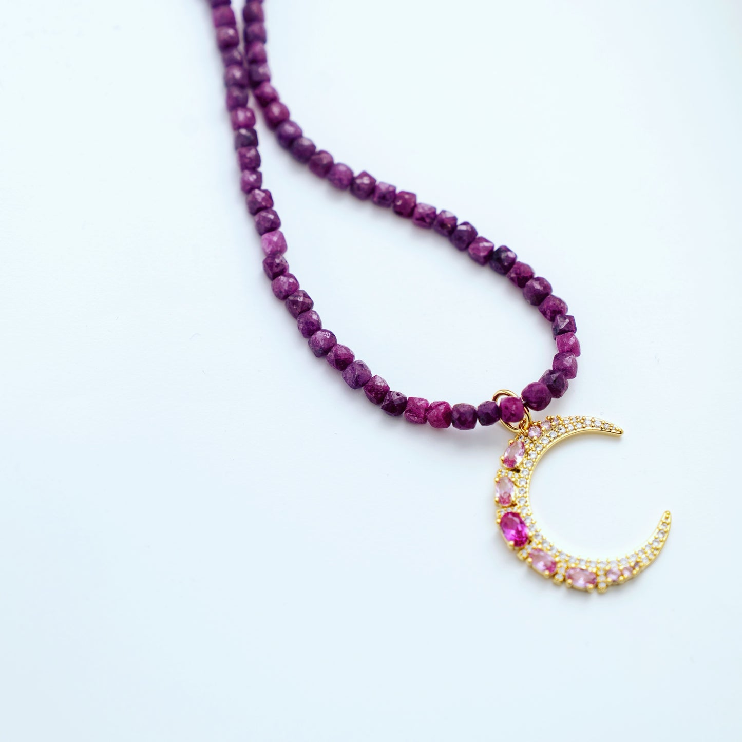 The Big Pink Moon Pendant