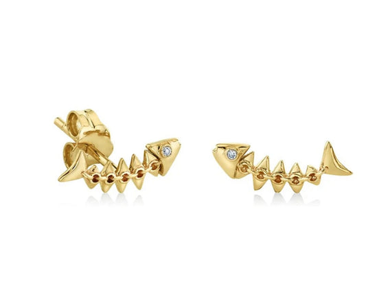 Fish bone studs