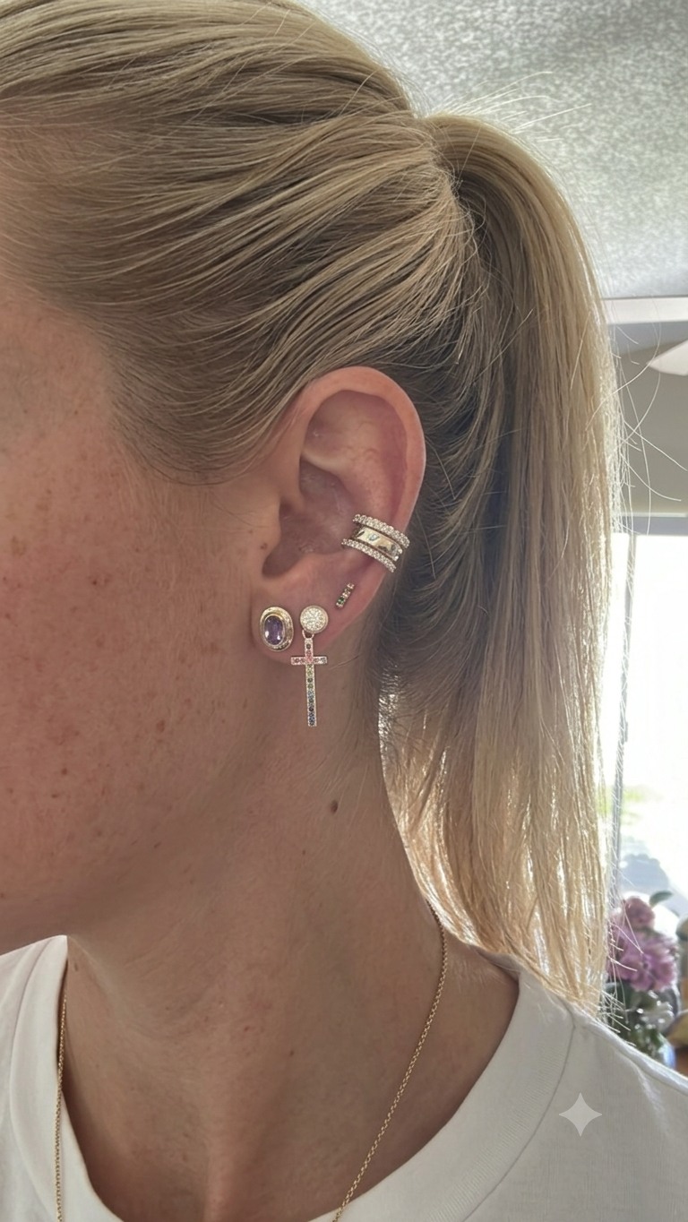 Earcuff star galactic