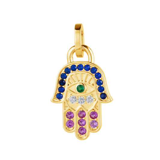 Hamsa multicolor charm