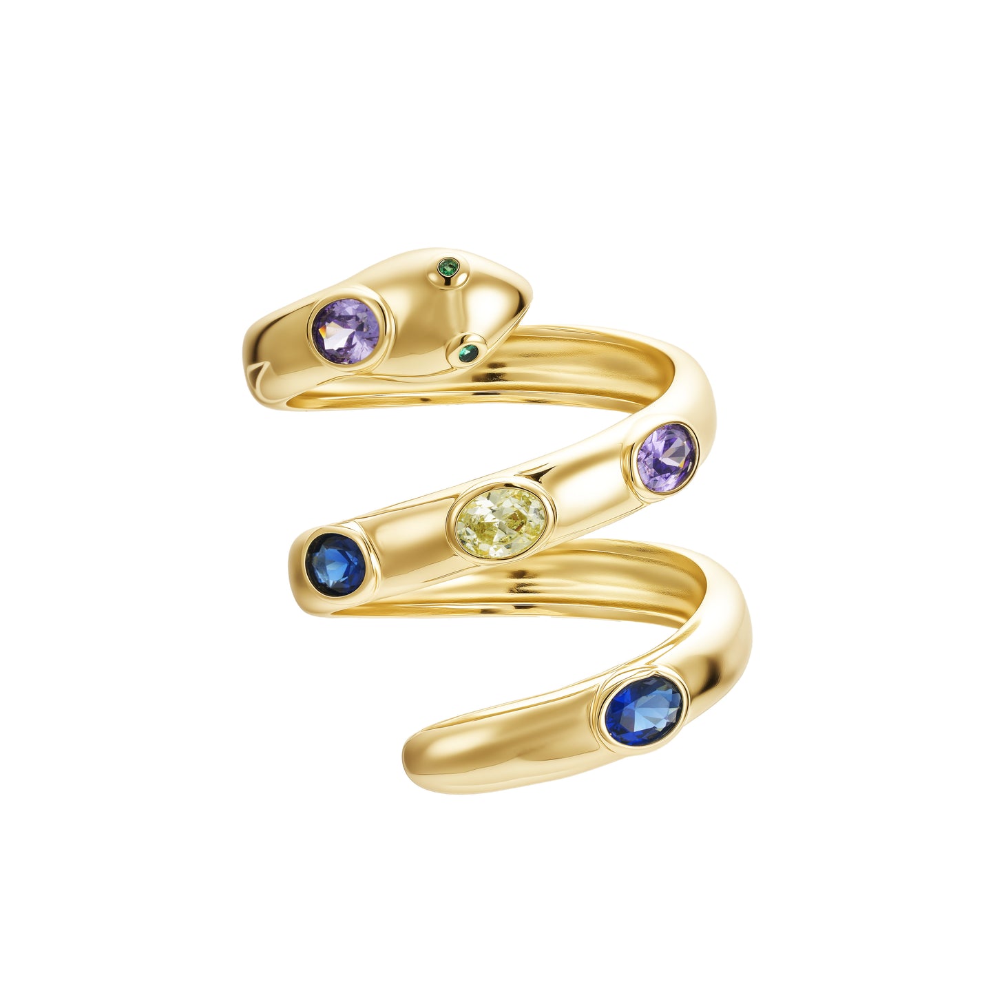 Resizable snake ring