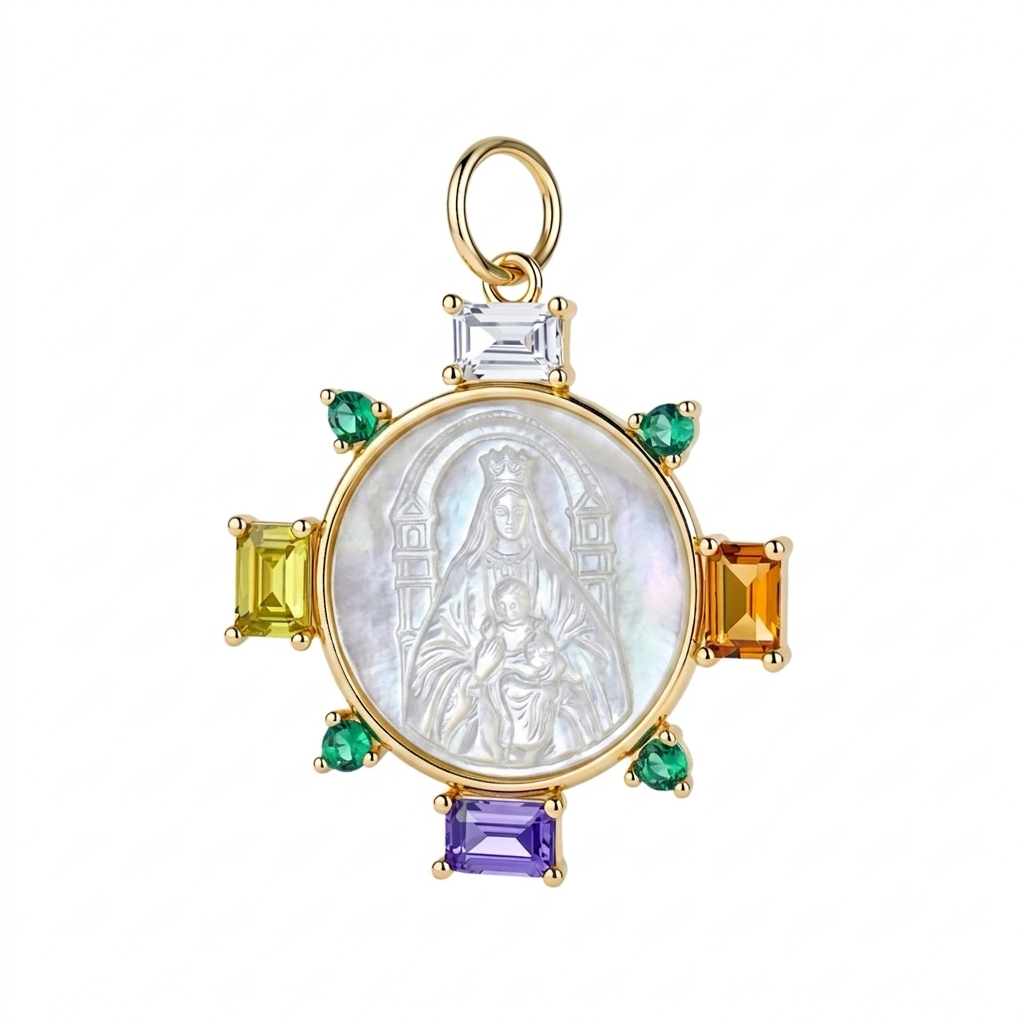 Faith colorful medal