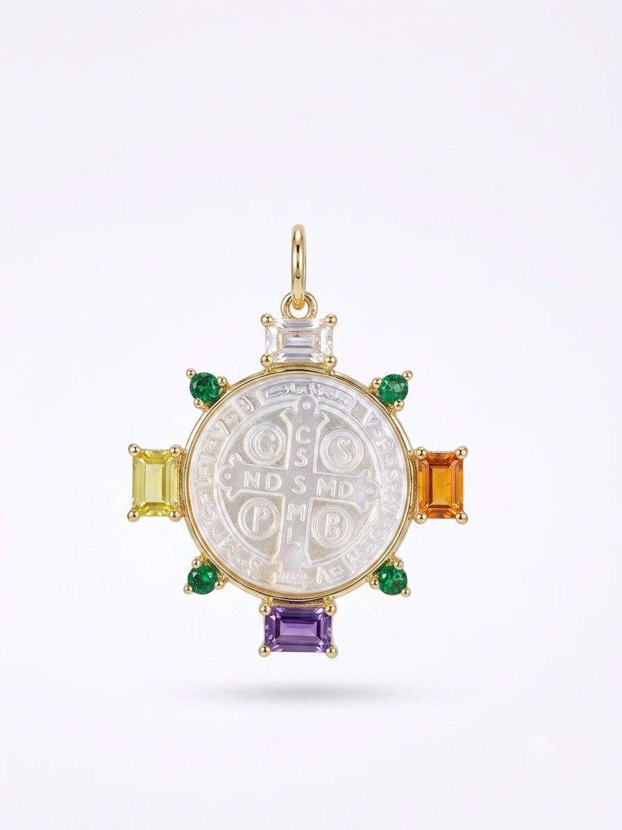 Faith colorful medal