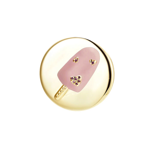 Ice cream medal necklace