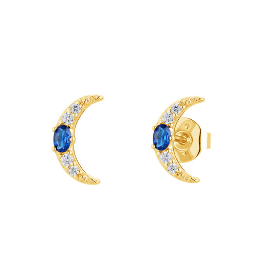 Blue moon studs