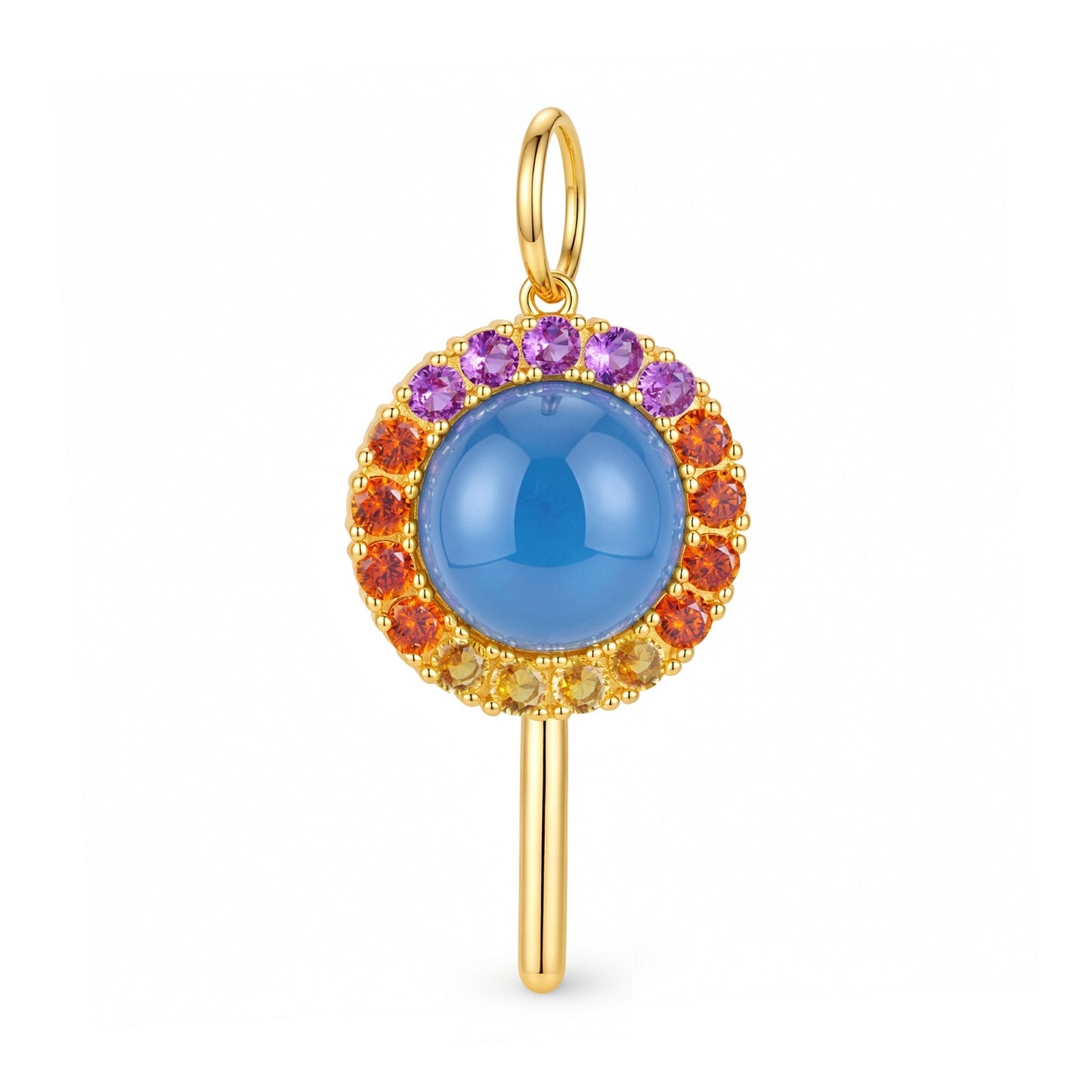 The rainbow lollipop