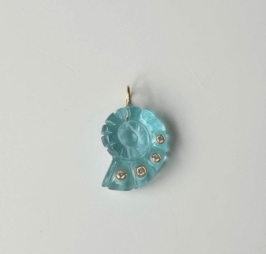 Stone shells with cz stones