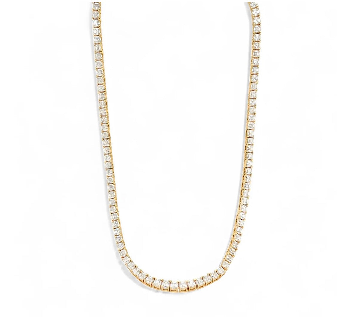Choker tennis necklace