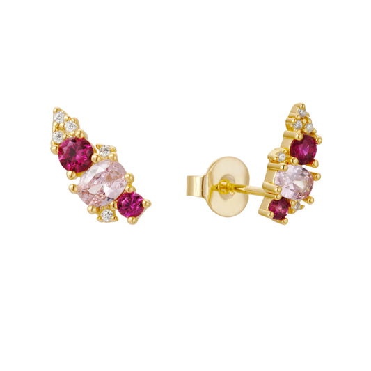 Rose peak studs