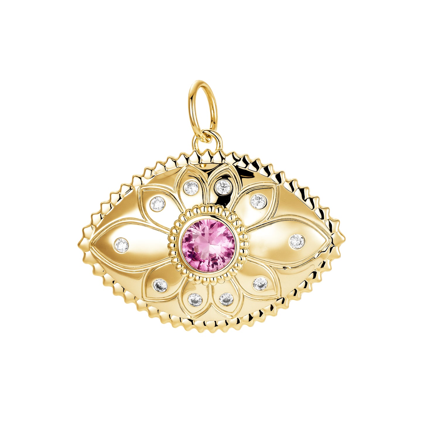 Moroccan eye pendant