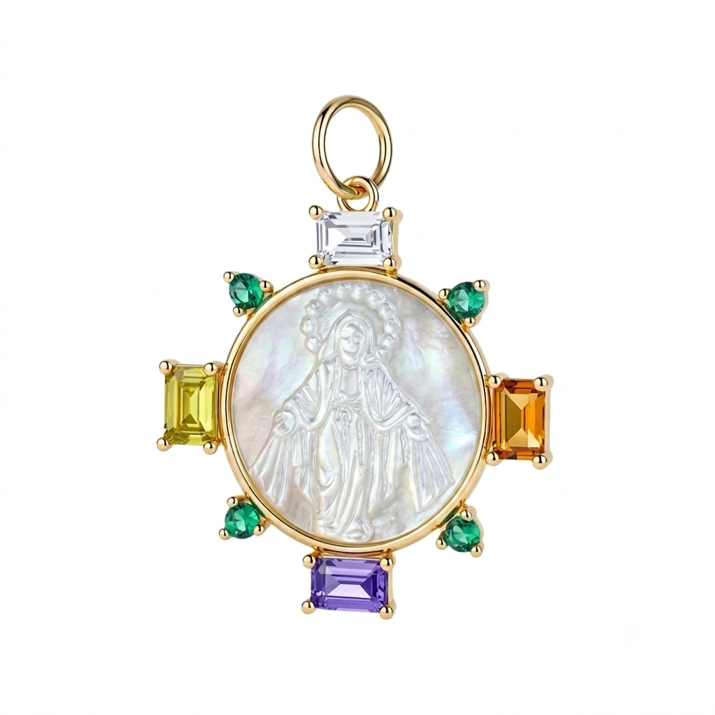 Faith colorful medal