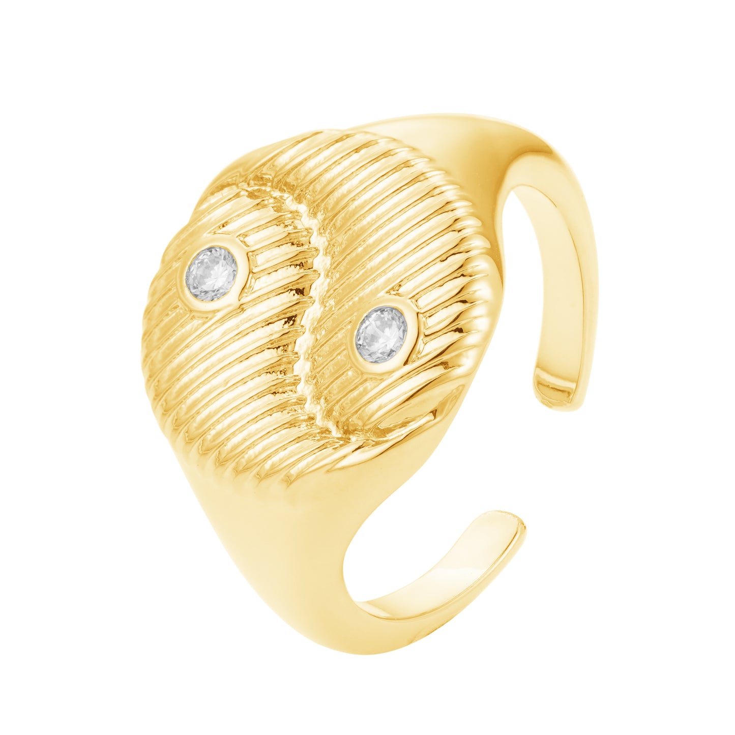 Yin yang resizable ring