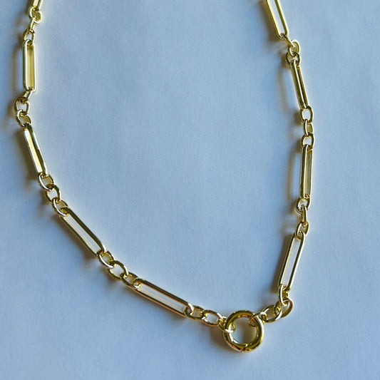 Clementine chain with push ring