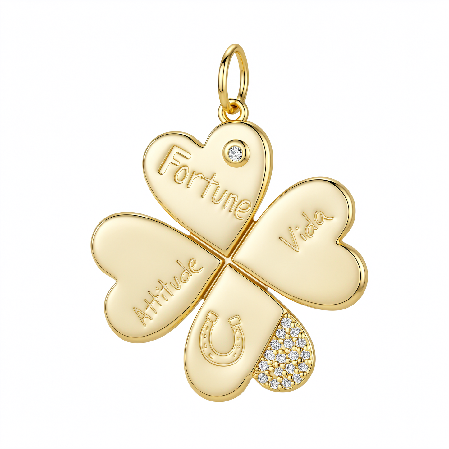 Fortune clover charm