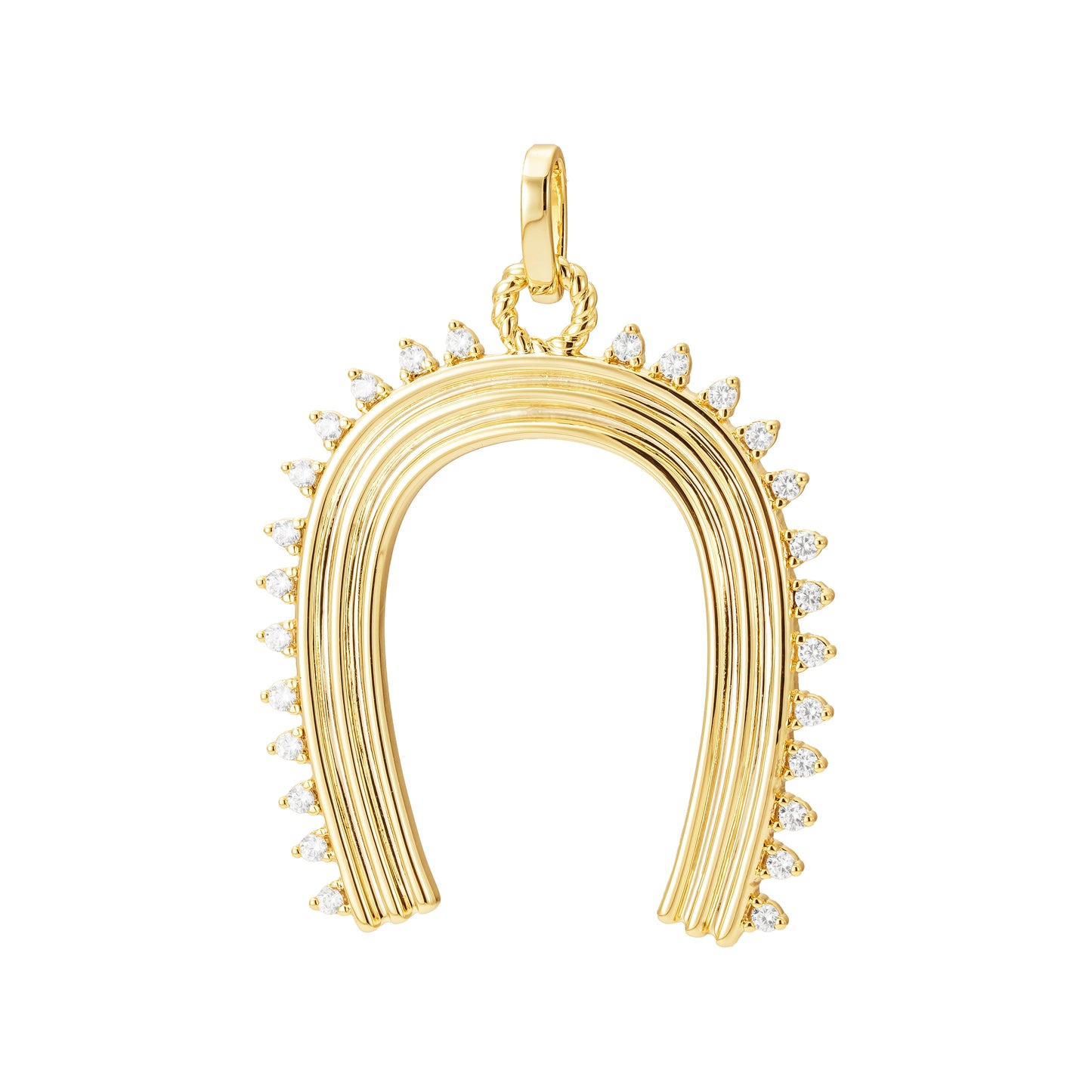 Big horseshoe with spikes