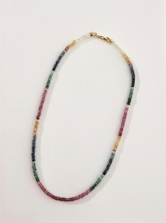 Sapphire necklace