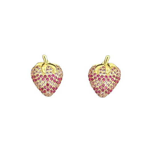 Big strawberry studs