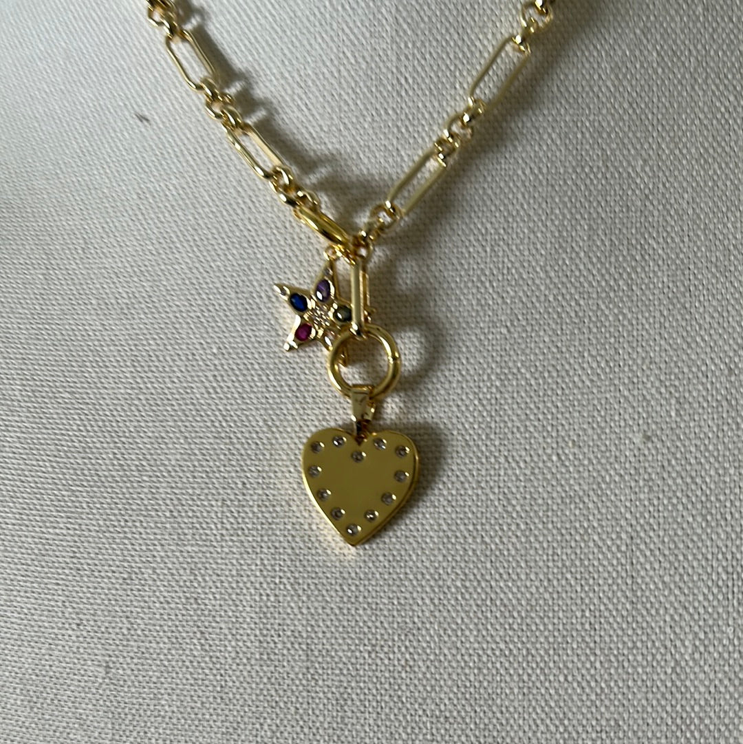 Gold heart collection